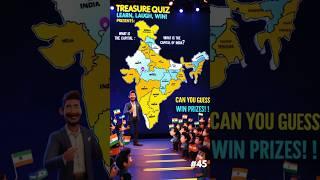 What is the capital of India ? #treasure #quiz #shorts #shortsfeed #youtube #viralvideo #shortvideo