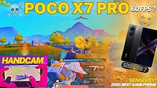 POCO X7 PRO NEW UPDATE 3.7 TEST 120 FPS FULL GRAPHİCS AND SENSİVİTY 