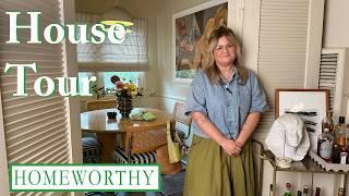 HOUSE TOUR | A Colorful Los Angeles Apartment with Vintage Charm & Bold Style