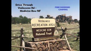 FREE Dispersed Camping Medicine Bow NF Wyoming - Vedauwoo Glen Rd (700 RD) Drive Through