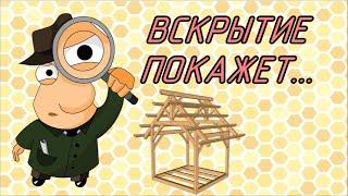 Каркасный/фанерный улей.Отзыв после 3лет.Разбираем корпус и врезаем сетку в дно.Есть ли плесень?