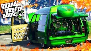 GTA Online: Do Custom Speakers Make the Car Radio Louder? - Lowrider DLC Car Speakers (GTA 5 DLC)