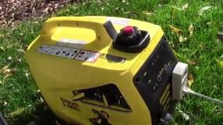 100402 Champion Inverter generator dual fuel 2kw