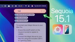 Apple Intelligence on Mac is AWESOME! - Everything New (macOS 15.1)