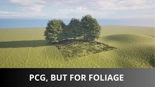 Procedural Foliage Tool for Unreal Engine 5 (UE 5.4 Tutorial)