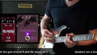 Metropoulos Metro-Plex with Berkos Fuzz and Drybell Vibe Machine (Jimi Hendrix - Izabella)