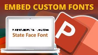 How to Embed Custom Fonts in PowerPoint [PPT TIPS!]