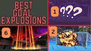 Top 10 Rocket League Black Market Goal Explosions