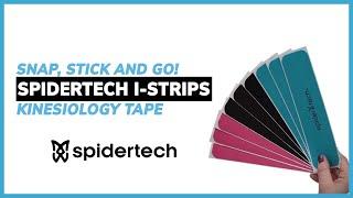 SpiderTech: Universal i-Strip Kinesiology Tape (SNAP, STICK and GO!)