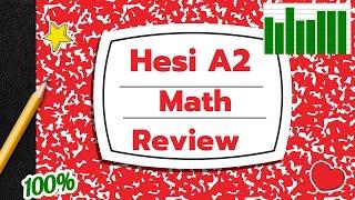 Hesi A2 Math| EVERYTHING YOU NEED TO KNOW ! |Full Review|