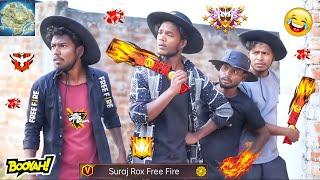 Free fire in real life funny video  | suraj rox comedy video | suraj free fire | @P28_Gaming__1