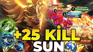 BU ÇARA NOLMUŞ ?!?! TÜM MAÇ 1VS5 SAVAGE KOVALADIM !! Sun Jin | Mobile Legends