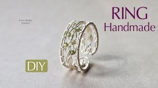 Handmade Seamless Wire Wrap Ring| DIY Ring| DIY Jewelry | How to make
