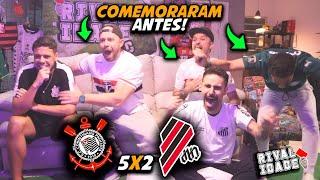 React Corinthians 5x2 Athletico Pr | Melhores momentos | Gols | Brasileirão