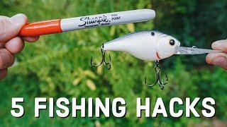 5 SIMPLE Fishing Life Hacks