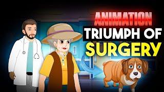 Triumph of surgery ANIMATION Class 10 english summary in hindi!