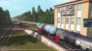 Trainz19. Немного о сортировке вагонов на ст.Колосово (В конце решение)