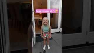 MAG IK SNOEP?  MAG IK DRINKEN? #kinderen #grappig #kidsvideo #shorts  #lol #shortsfeed #lachen