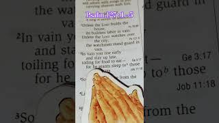 Psalm 127:1-5 Sons Are A Heritage From The Lord , Children A Reward From Him.