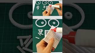 How to Make a Paper Bicycle #craft #papercraft #diy