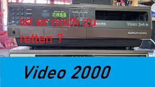 Video 2000 Grundig VCR Repair | Reparaturanleitung für defekten Videorekorder