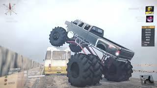 Spintires mudrunner multiplayer with Xofroggy plus checking out some of his vehicles!!!