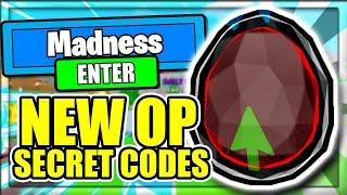 ALL *NEW* SECRET OP WORKING CODES! Clicker Madness Roblox