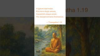 This specific verse is attributed to Arahant Kula Thera 🪷️ #buddha #theragatha #wisdom