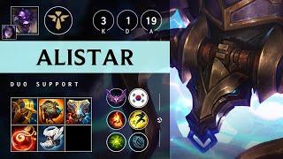 Alistar Support vs Rell - KR Master Patch 14.19