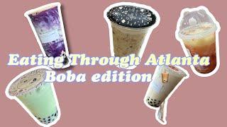 Eating Through Atlanta Boba edition Rating each locations boba and vibe!