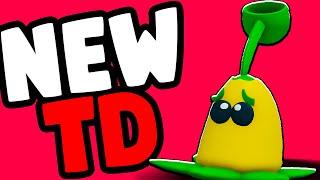 *NEW* PLANTS VS ZOMBIES TOWER DEFENSE (Garden Defense)