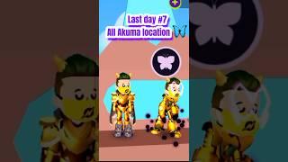 Day 7 All Akuma locations In pk XD || Pkxd last Day Akuma locations #pkxd #000 #pkxduniverse