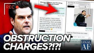 Gaetz Ethics Report REVEALS Route to NEW CHARGES?!?