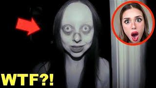 when you SEE HER in your HOME, RUN away FAST!! *scary*