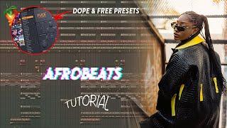 How to Make Emotional AFROBEATS (Rema, Tems,  Wizkid) | FL Studio Beginners Tutorial