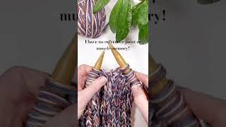 After 30 years, I’m a beginner knitter! #handknitting #knitters #knitting