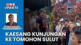 Didampingi Calon Bupati Minut, Ketua PSI Kaesang Pangarep Kunjungi Kota Tomohon Sulawesi Utara