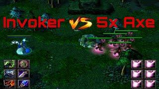 DotA 1- Invoker Vs Axe | Invoker Full Item |1x Axe 6 Heart of Tarrasque |5x Axe 2 Heart of Tarrasque