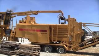 Rexworks Maxigrind 460G Grinder - Pallet Grinding Demo
