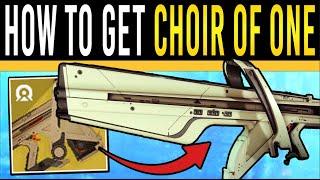 Destiny 2: How to Get CHOIR OF ONE Exotic Auto Rifle - Encore Exotic Mission Basics (Echoes Act 3)