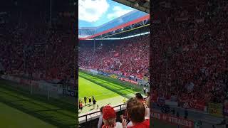 1.FC Kaiserslautern - SC Freiburg 1. Hauptrunde im DFB Pokal 2022/23  Das Betzelied