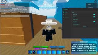 Roblox| Solo blox leveling Script| Kill aura,Auto farm & More | Script Pastebin