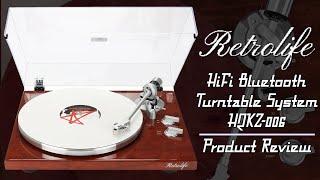 Retrolife - HiFi Bluetooth Turntable System HQKZ-006 - Product Review | Vinyl Community