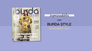 Burda Style Noviembre 2024 | Imprescindibles para el invierno