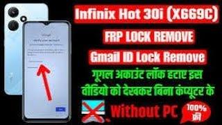 Infinix Hot 30i X669 FRP Bypass/Unlock - Fix activity launcher app | Without X-Share | Without Pc