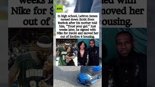 How LeBron’s Mom’s Advice Led to a $90M Nike Deal – The $10M Reebok Rejection Story! #lebronjames