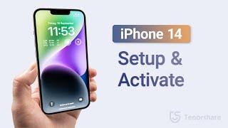 How to Set Up and Activate iPhone 14/iPhone 14 Plus/iPhone 14 Pro/iPhone 14 Pro Max