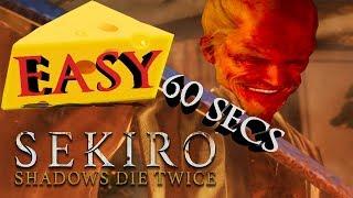 How to Kill Isshin Ashina Easy Cheese - Sekiro Boss Guide