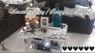 Valentine's Day / Instagram Ready Coffee Table Styling/ OPEN CHALLENGE