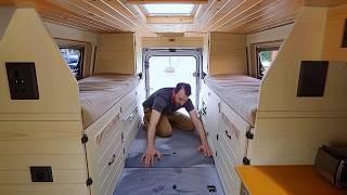 Man Builds Amazing DIY CAMPERVAN | Start to Finish Conversion by  @murattuncer